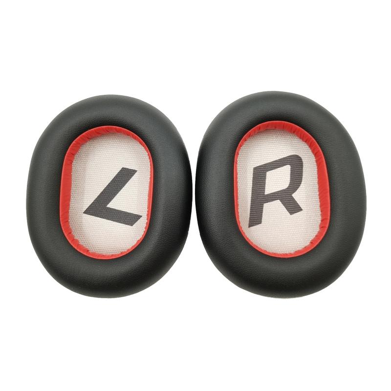 

Upgraded Replacement Ear Cushions Pad Earpads Imitation Leather & Sponge Made Ear Pad for Voyager 8200 UC Backbeat Pro2 чёрный