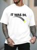 Unisex Crew Neck Tee Tennis Sport Letter Slogan Front Print Short Sleeve Oversized Male Daily Casual Soft Breathable Basic Wear Top