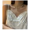 Korean Fashion Round Splicing Freshwater Pearl Clavicle Necklace For Women