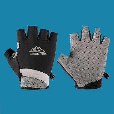 Summer Men Gloves Thin Light Sports Driving Fingerless Outdoors Fishing Women Cycling Run Non-Slip Touchscreen Gloves