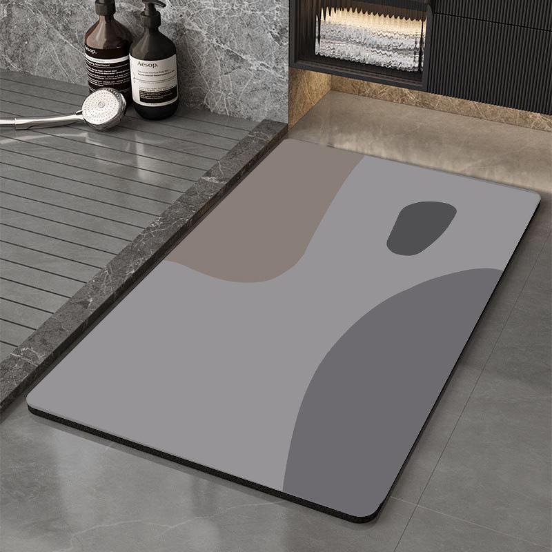 

Diatom Mud Absorbent Anti-Slip Bathroom Floor Mat 40*60 cm