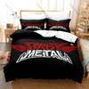 Personality Babymetal Band Printed Bedding Set New Soft Skin Friendly Duvet Cover Pillowcase Comfortable Bedroom Bed Linens Home