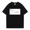 Funny Tweet Tshirt Hip Hop Kanye West Tshirts I Wanna Be Nice But Everyone Annoys Me T Shirt Summer Women Novelty Tshirts