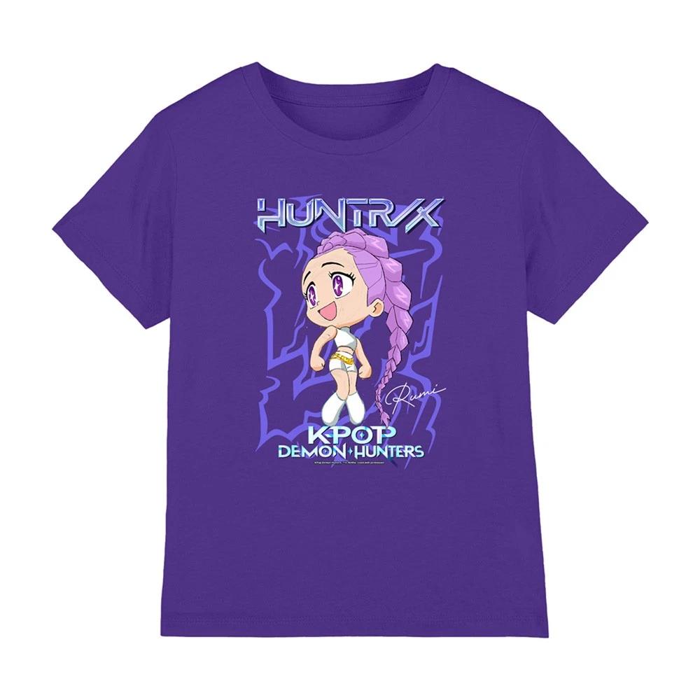 Kpop Demon Hunters - Huntrix Rumi Poster Kids T-shirt, Purple 100