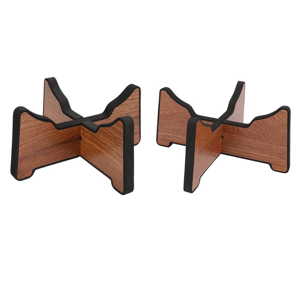 Ethereal Drum Stand Silicone Sound Insulation Layer Detachable Wooden Display Rack Handpan Tongue Dr