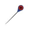 5Pcs Portable Winter Ice Fishing Rod Top Tip Fishing Extension Pole for Outdoor Rivers Reservoirs Lakes130mm