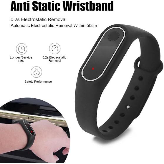 PerGar Anti Static Wristband, Anti Static Bracelet Eliminate Body Static, Electrostatic Removal Bracelet, Anti Static Wrist Strap, Winter Antistatic
