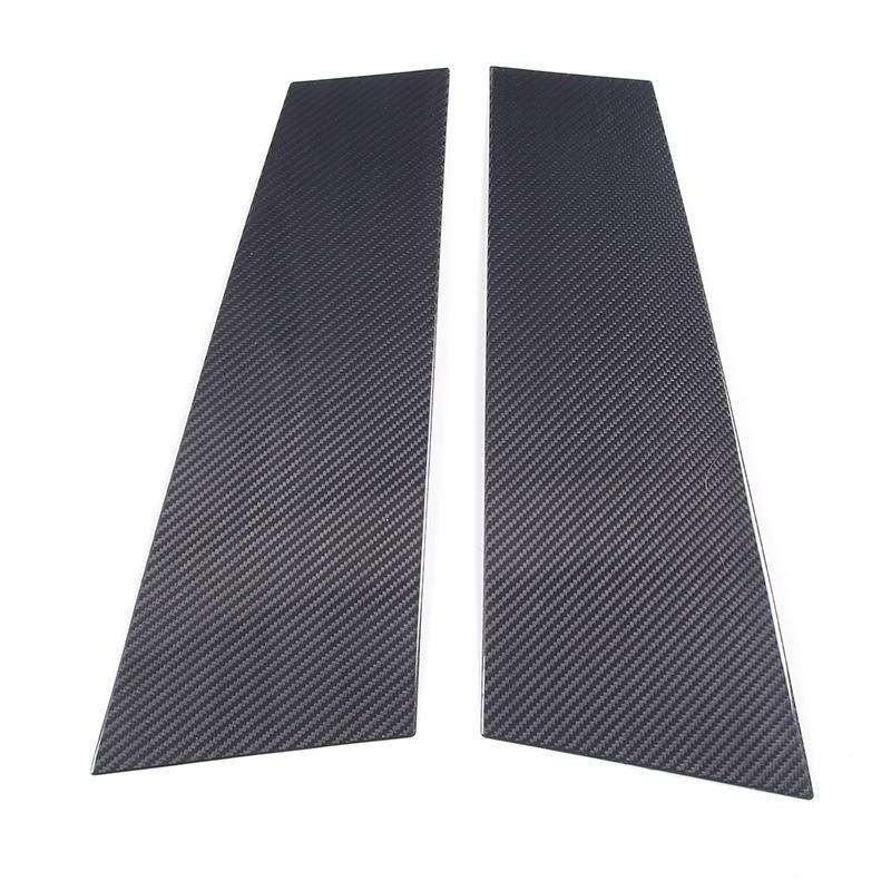 

Real Carbon Fiber For BMW 4 Series G26 2026-2026(4 door) Car Door Window Center B Pillar Post Trim Cover Sticker Car Accessories