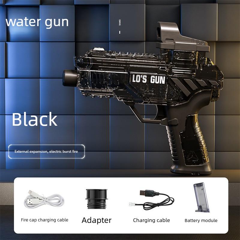 Non-Toxic Electric Water Gun High Pressure Squirt Gun Automatic Shooting Watergun Summer Outdoor Beach Pool Garden Fight Toy Gun Kids Gift