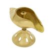 CraftVatika Pure Brass Akhand Diya, Shankh Shape Brass Diya Deepak, Villakku for Diwali