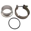 Holset Turbo Compressor V-band Flange + Clamp For CMmins