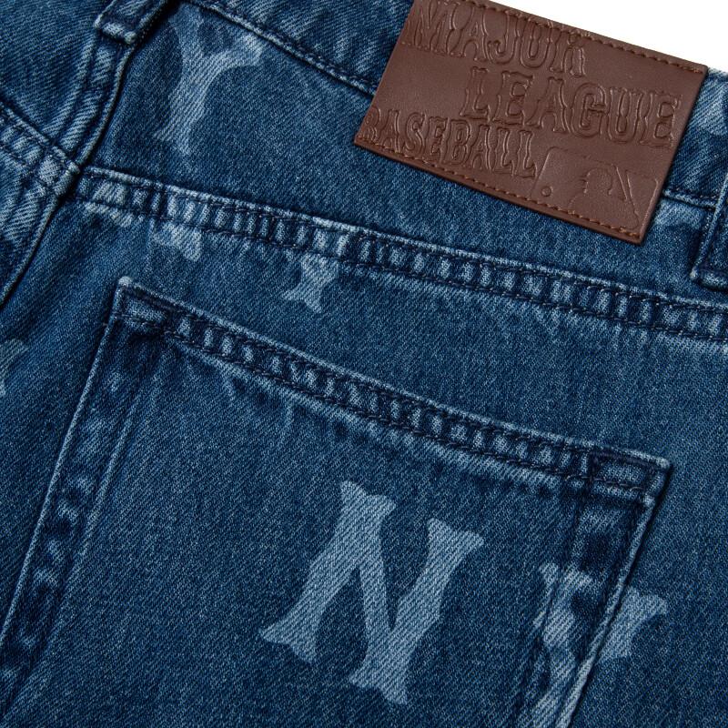 New MLB New York Yankees SS24 Jeans Women's Indigo 3FDPB0141-50INS