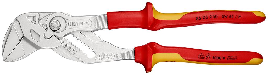 KNIPEX Insulated Pliers Wrench 8606-250SB