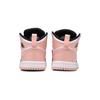 Air Jordan 1 Mid TD Crimson Tint Sneakers da Bambino Rosa Bianco Nero 640735-133