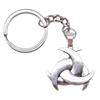 Celtic Knot Charm Hexagram Keychain Irish Amulet Key Ring 28mm Ring