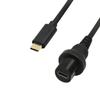 CERRXIAN Gold Plated USB Type C 3.1 Extension Dash Flash Cable for Car, Boat, Motorcycle, Truck Dashboard (USB-C 3.1) 30cm