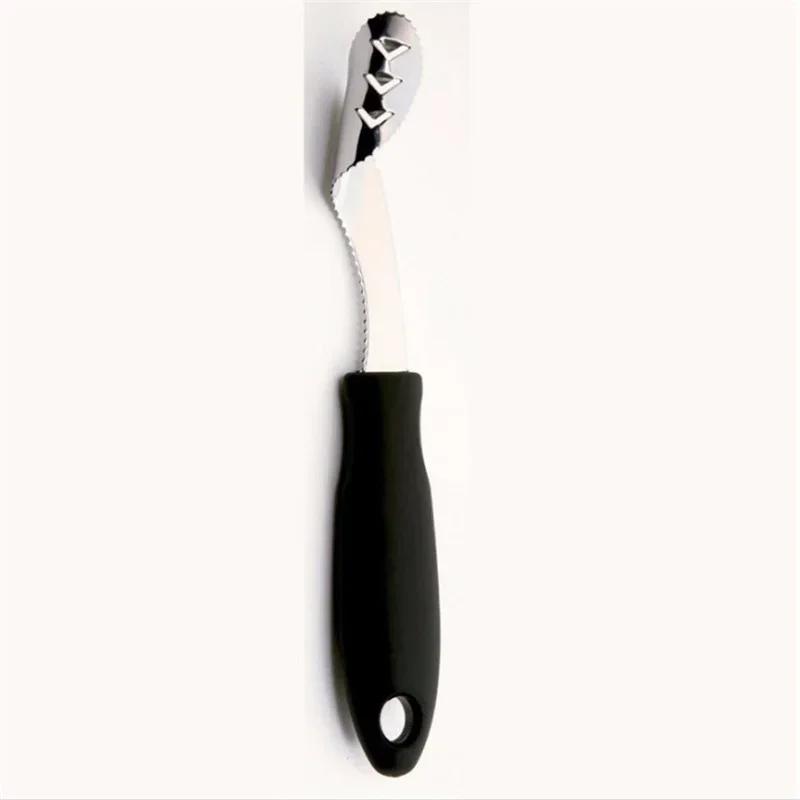 1 Pcs Portable Stainless Steel Vegetable Fruit Pepper Corer Chili Seed Remover Serrated Edge Kitchen Tool Cute Kitchen Accessory