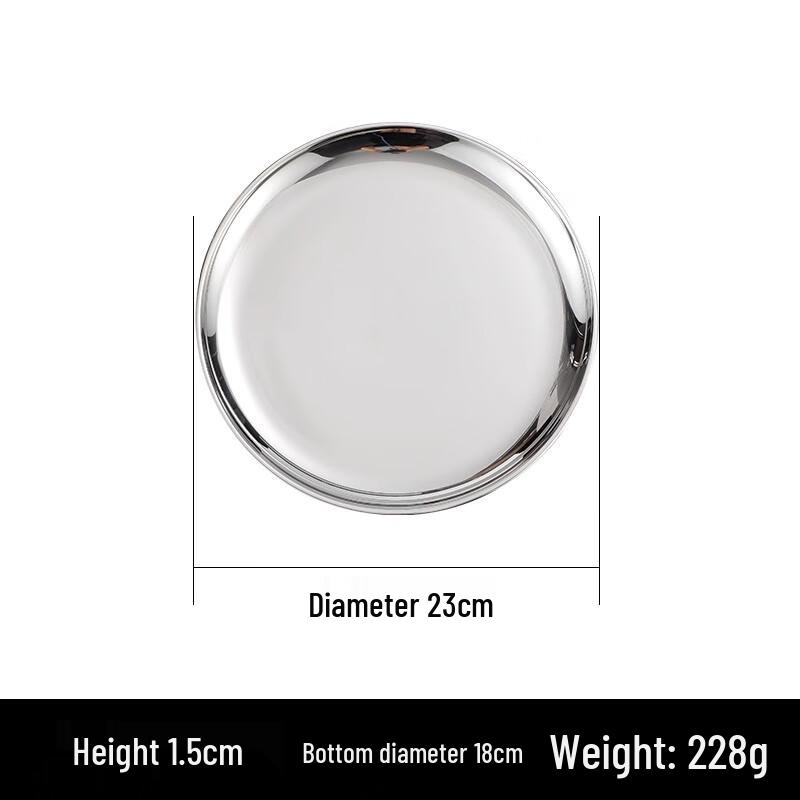 Jingyuheng Stainless Steel Round BBQ Tray