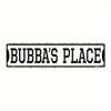 A Classic Metal Vintage Sign for BUBBAS PLACE, Perfect for Decorametalg Your Home, Kitchen, Garden, Bar, Cafe, Or Garage. It Is Waterproof, Dustproof,