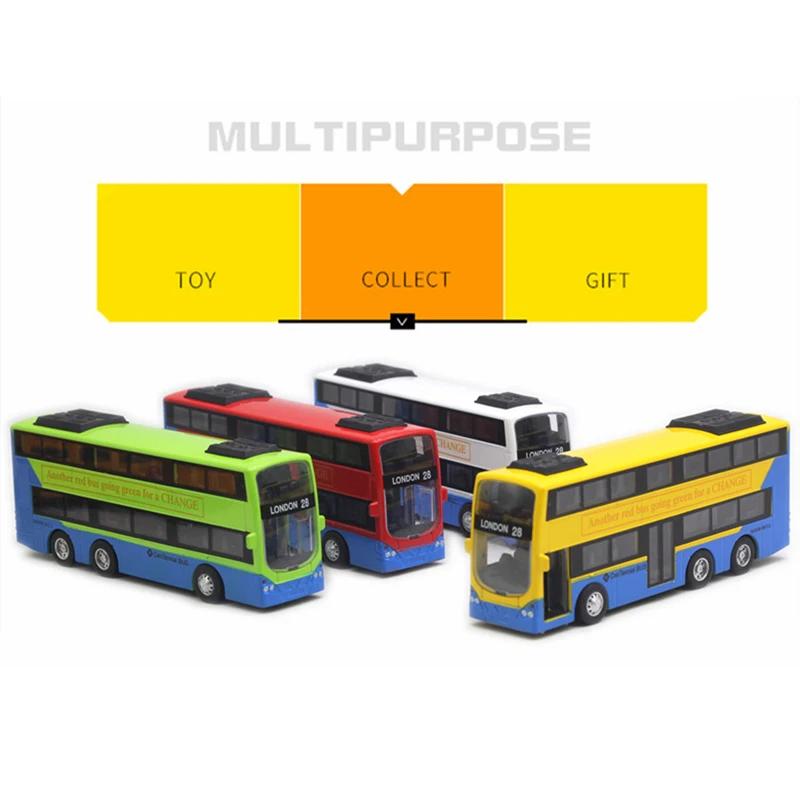 Модель двухэтажного автобуса в масштабе 1:90 — фото 11