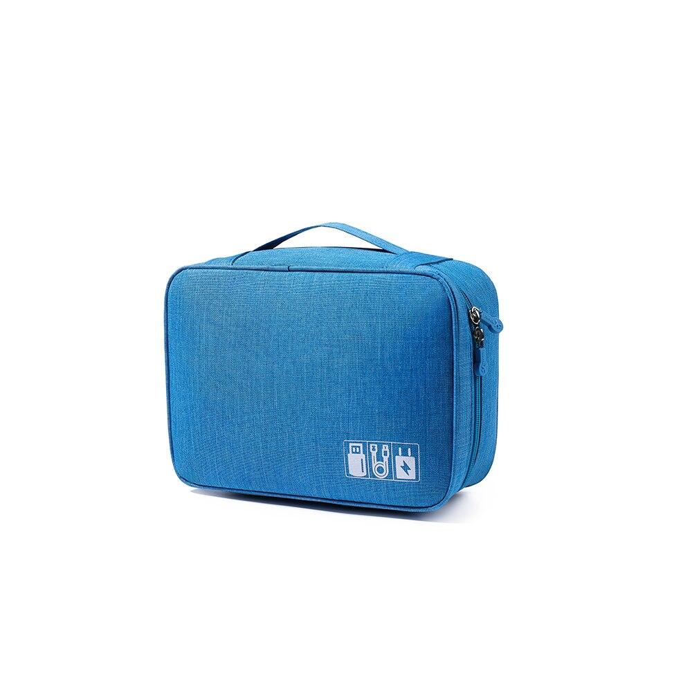 USB Charger Storage Bag Cable Organizer Storage Bag Waterproof Data Line Travel Suitcase Organizer Portable Electronic Organizer