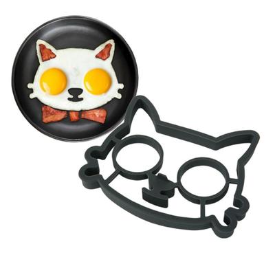Silikon Katzenform Form für DIY Backen Spiegeleier Werkzeuge Frühstück Omelettform Küchenwerkzeug CLE