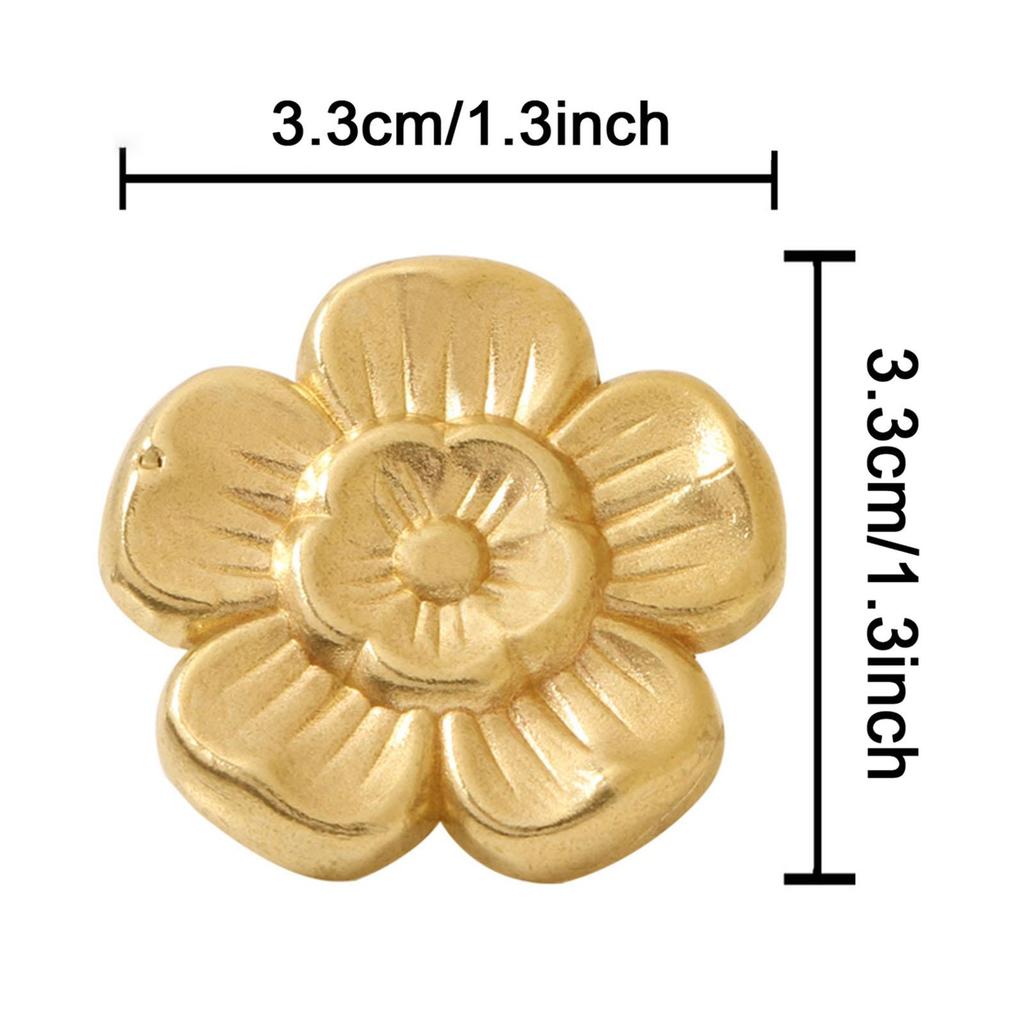 Cabinet Knobs Versatile Sturdy Drawer Handle Knob Brass Door Handle Cabinet Drawer Handle for Hallway Home Bedroom Balcony Door