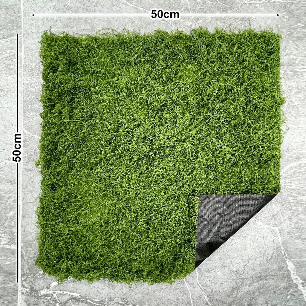Künstliches Moos Seidengras Rasen für Landschaftsbau und Dekoration