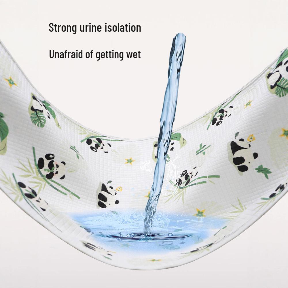 Almofada de Algodão Impermeável Lavável para Incontinência de Bebé - Respirável, Espessa, Tamanho Grande