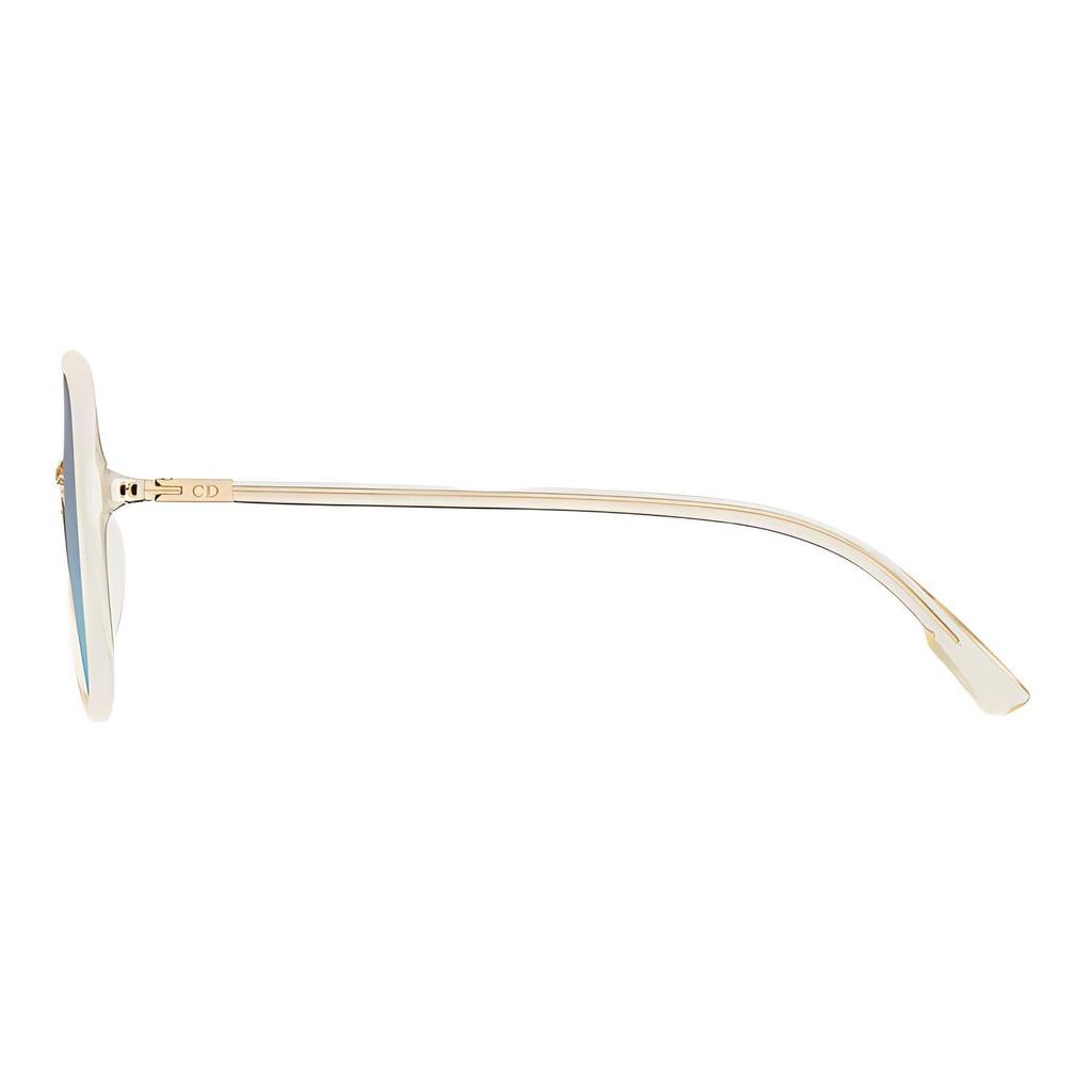Dior Gafas de Sol Cuadradas de Metal Sostellaire 1 Gafas de Sol para Hombre Gris Azul Degradado SOSTELLAIRE1-40G1I