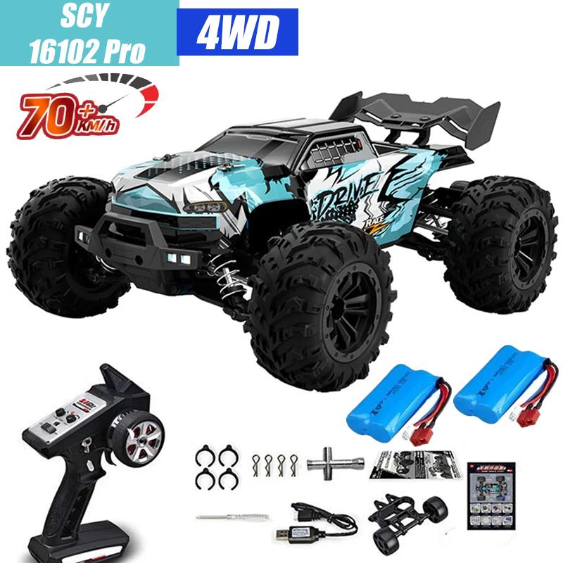 Scy16101 Pro High Speed RC Car Brushless 4WD Off-Road Drift Remote Control Car 1:16 Professional Racing Cars Vs SG116MAX Wltoys