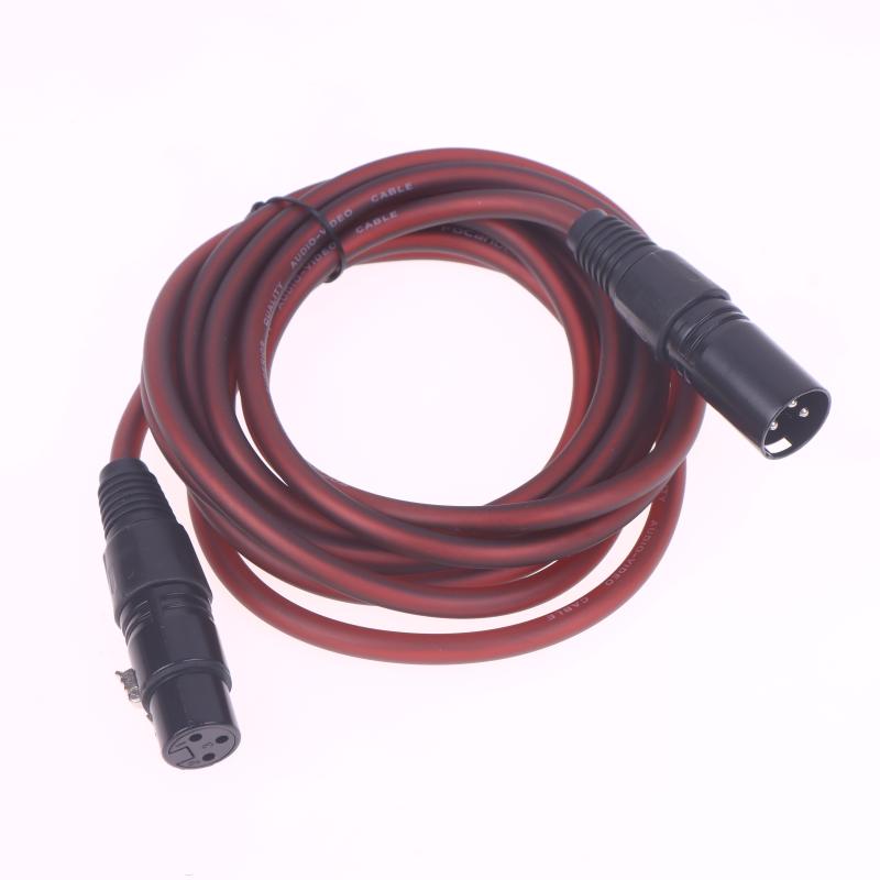 1 Piece 0.5/1/1.5/3/5M/10M Dmx Cable 3-Pin Signal Connection Dj Stage Lights Parts For Led Par Wash Moving Head Spot Lighting