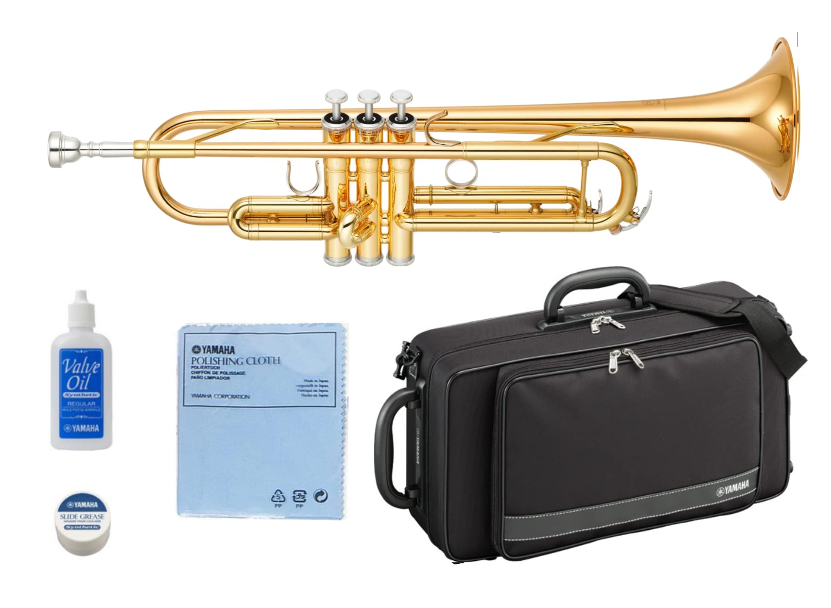 

гарантія та безкоштовна колекція духових інструментів YAMAHA Trumpet Gold [5 років обслуговування] (YTR-4335G2, (Г))