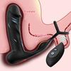 Wearable Vibrating Ring Remote Control Charging Waterproof Vibration Lock Sperm Penis Ring Adult Sex Toy Prostate Massager