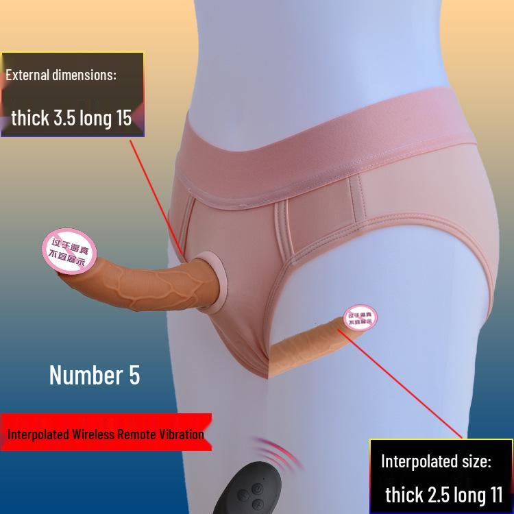 Double-Ended Wearable Electric Dildo - Female Dragon T Lala Adult Toy