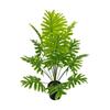 Highly Realistic Artificial Green Potted Plant with Spring Rain Leaves for Home, Living Room, or Garden Decor