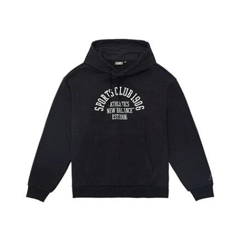 New Balance Sweatshirts Unisex Hooded Moderate Regular 5CD38501BK L