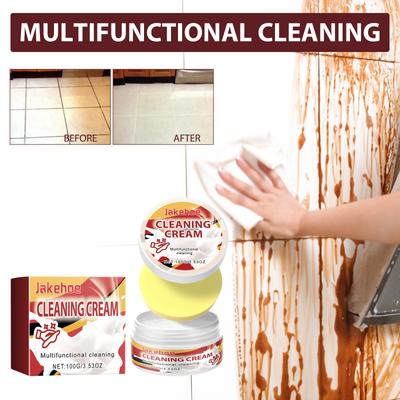 100g Function Decontaminant Cleaning Cream Kitchen Kitchen Stove Wall Range Hood Heavy Oil Cleaning Agent