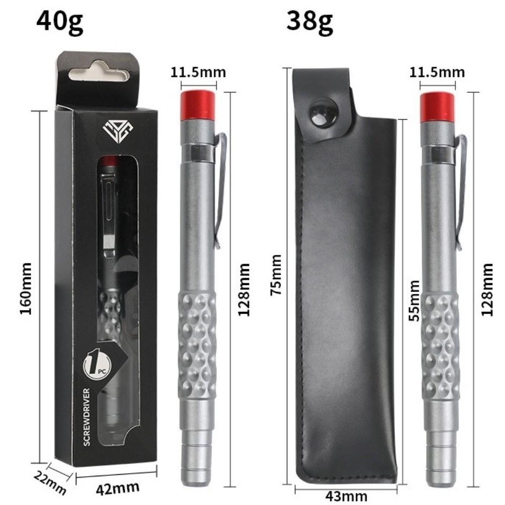 Double-Headed Bit Screwdriver Set 13-in-1 EDC Tools Pen-Style Screwdrivers Business Writing