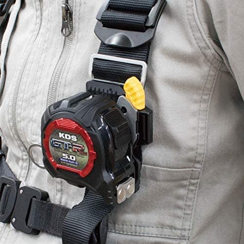 Muratec KDS Convex Safety Metal Holder Z for Vertical Harness Belts SH-02T