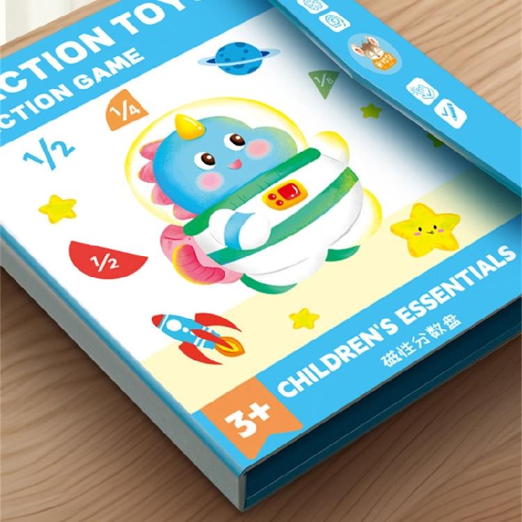 Fraction Addition Subtraction Learning Puzzle Game Magnetic Interactive Educational Toy For Classroom And Homeschooling
