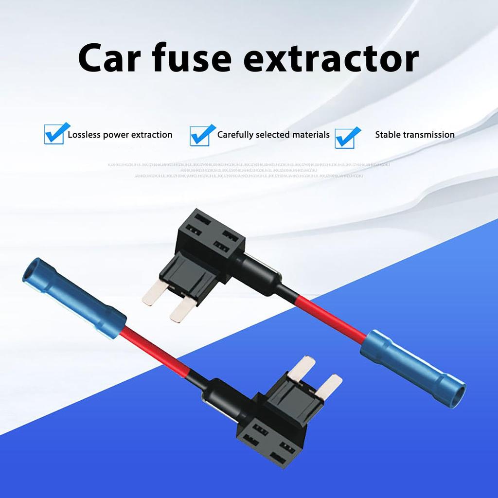 Vziguhk Automotive Fuse Tap, Automotive Fuse Tap | Fuse Adapter Power Fuse Splitter |