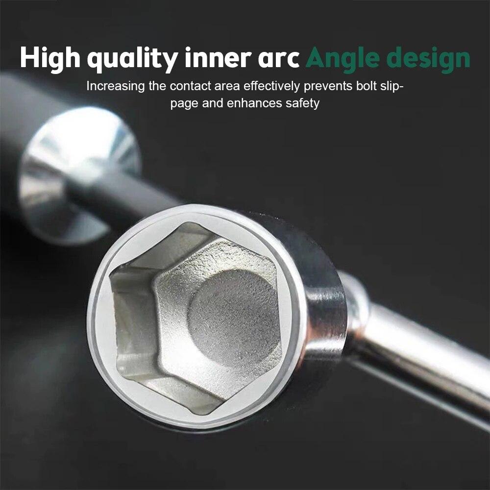 8 10 12mm High Quality Y Type Socket Wrench Bicycle Bike Y Wrench Sockets Multi-Standard Chrome Vanadium Steel Socket Wrench Set