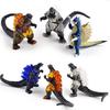 Premium Quality Godzilla Monsters Mechagodzilla Trendmaster Gigan Anguirus Action Toy Figures Set