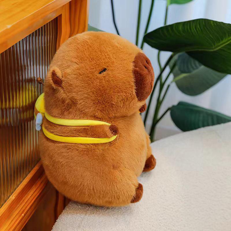 Capybara Plush Toy - Cute Gift for Girls & Claw Machine Prizes