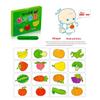 Handmade Educational Matching Cards & Puzzles for Toddlers (Ages 1-3) - Boost Literacy & Intelligence for Boys & Girls