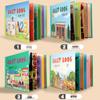Grenzüberschreitendes Früherziehungs-Quiet-Stickerbuch für Kinder – Handgemachtes Lernspielzeug-Paket