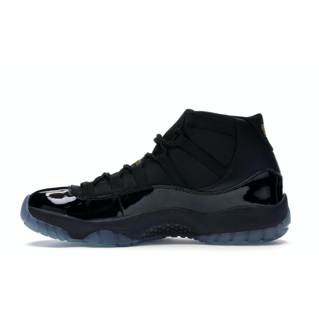 Air Jordan 11 Retro Gamma Blue Unisex Sneakers Black Varsity-Maize 378037-006