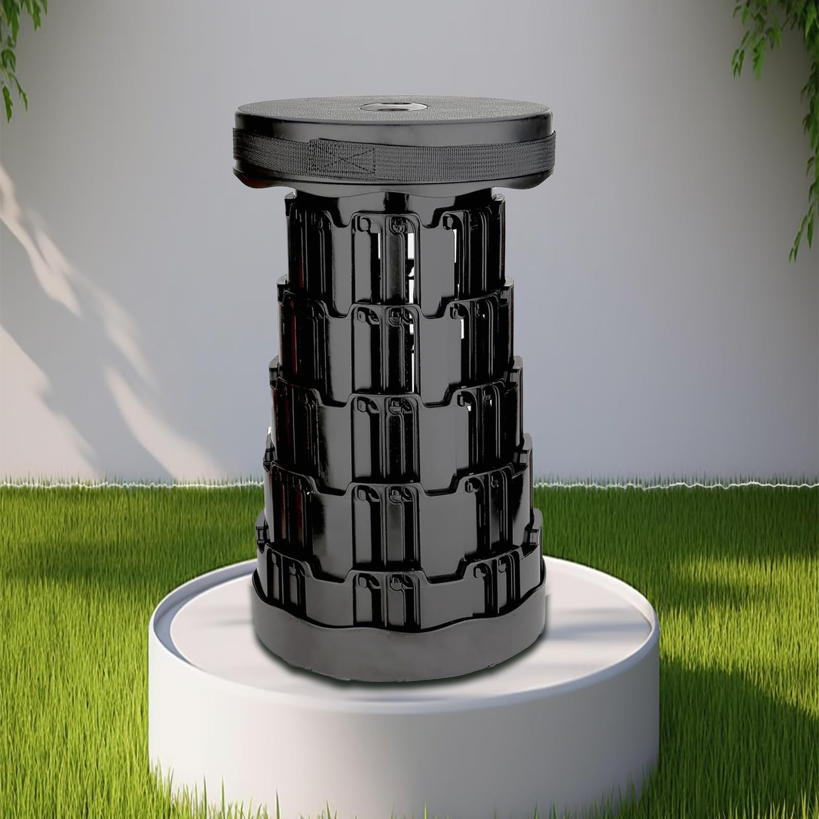 

Faoeny Складной Уличный Кемпинг Кемпинг Легкая Грузоподъемность Низкая Для Гостей в Японской Инструкции Включено Стул, Складной, Стул, чёрный