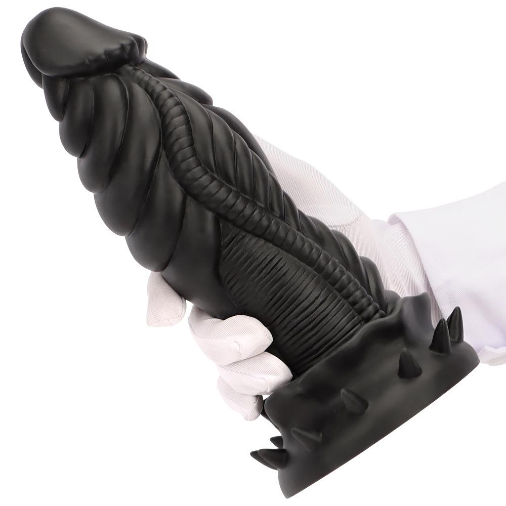 Silicone Soft Anal Dilator Shaped Anal Plug Dildo Adult Sex Toy Realistic Dick Fisting Strap On Cock Dragon Penis BDSM